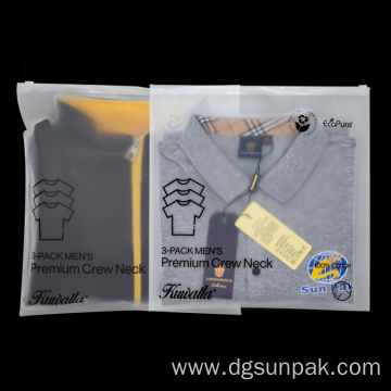 zip packages frosted recyclable plastico zip lock bags